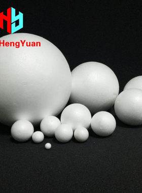 球形泡沫蛋糕模型 假体球体翻糖模具 实心圆球型DIY烘焙奶油球胚