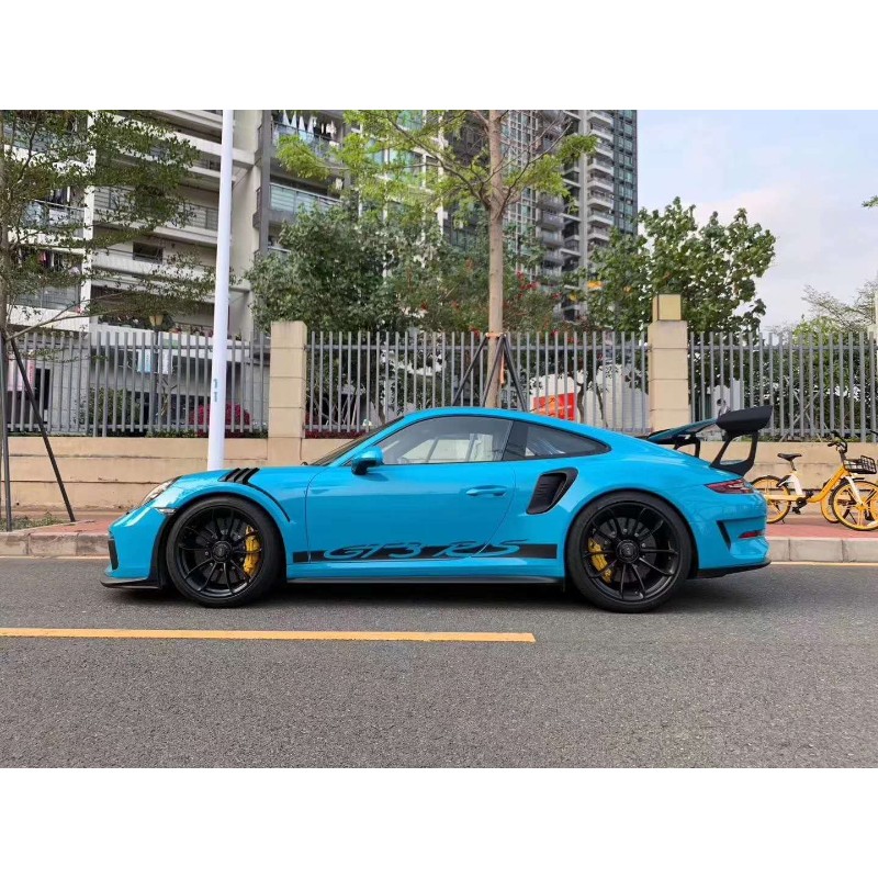 新保时捷GT3 RS GT2RS汽车贴纸拉花Boxster 911车身侧裙装饰贴纸