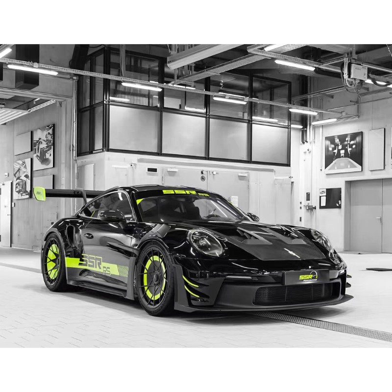 保时捷911 992GT3 RS SSR车贴拉花GT3侧裙赛车装饰718 GT4RS贴纸