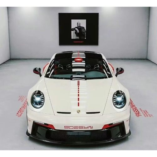 保时捷911GT3车身侧裙 GT3RS 911 718车贴拉花运动装饰个性贴纸
