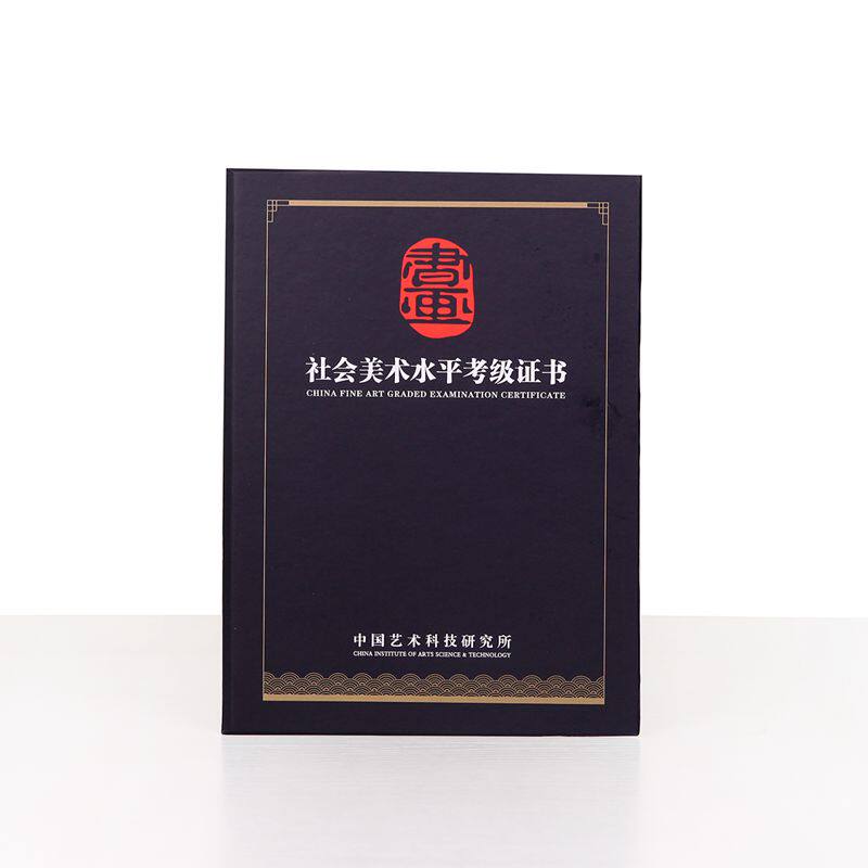 中国社会美术考级证书