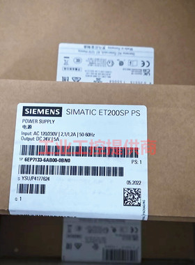 6EP7 133-6AE00 6EP7133-6AB00-0BN0 ET 200SP PS 24V调节型电源
