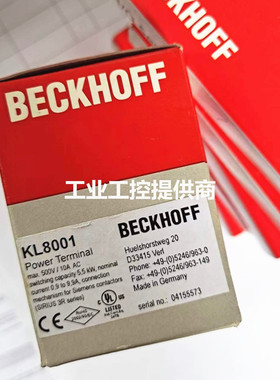 BECKHOFF倍福 KL8001 KL1819 KL1872 KL1904数字量输入模块原装
