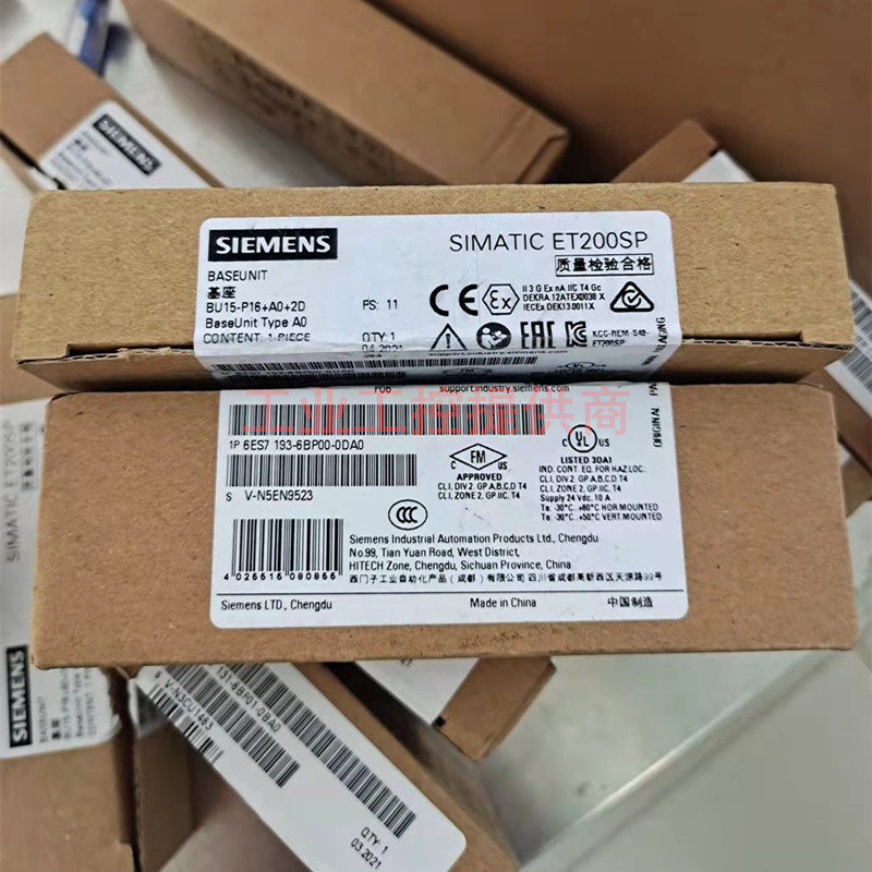 西门子ET200基座单元端子6BP00