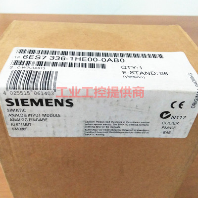 西门子6ES7336-1HE00-0AB0模块