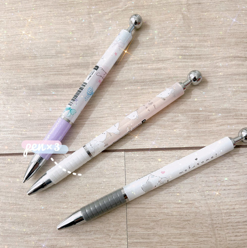 小动物猫咪小鸟蝴蝶结自动铅笔