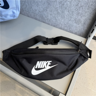 Nike耐克腰包Heritage男女運(yùn)動休閑便攜單肩包斜挎包DB0490 010
