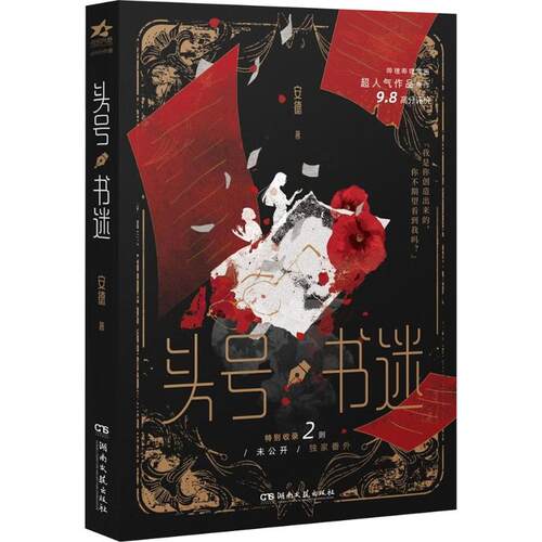 现货包邮 《头号书迷》（网络原名：我比你危险） 9787572625251 湖南文艺出版社 安德 著