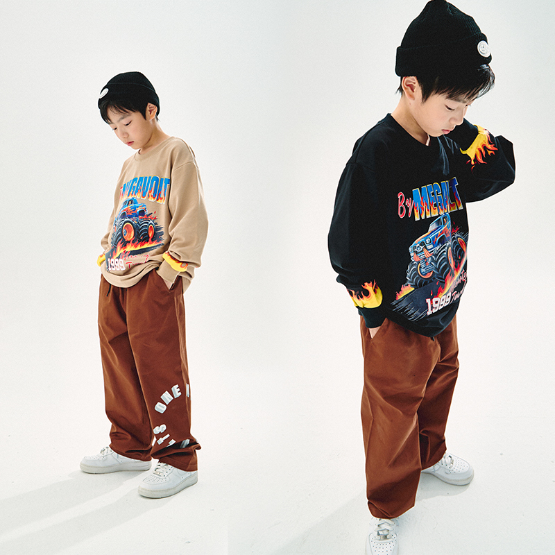 MEGAVOLT儿童嘻哈街舞长袖套装