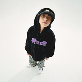 童装 儿童街舞潮服黑色卫衣迷彩工装 裤 MEGAVOLT美式 套装 嘻哈表演服