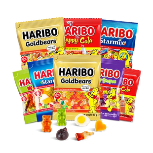 Haribo哈瑞宝小熊软糖德国水果酸糖果橡皮糖春节儿童零食品散装