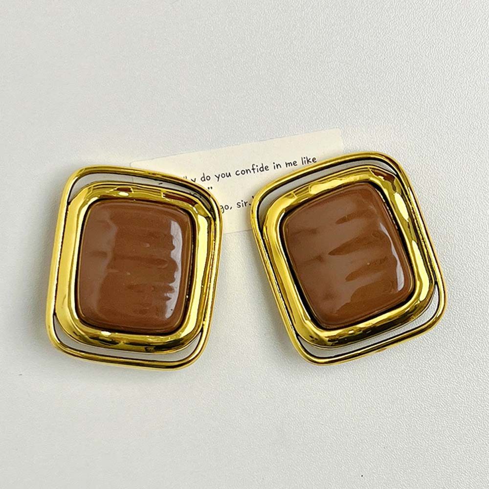 法式浪漫几何黑金长方形耳环金属复古做旧方块耳钉大气夸张耳饰女,饰品/流行首饰/时尚饰品新,耳环,淘宝优惠券,粉丝福利购,淘宝优惠卷