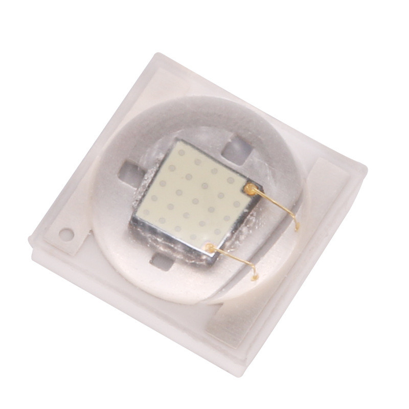 3535 大功率 495nm 草绿光 交通绿光 高亮凸头灯珠led发光二极管