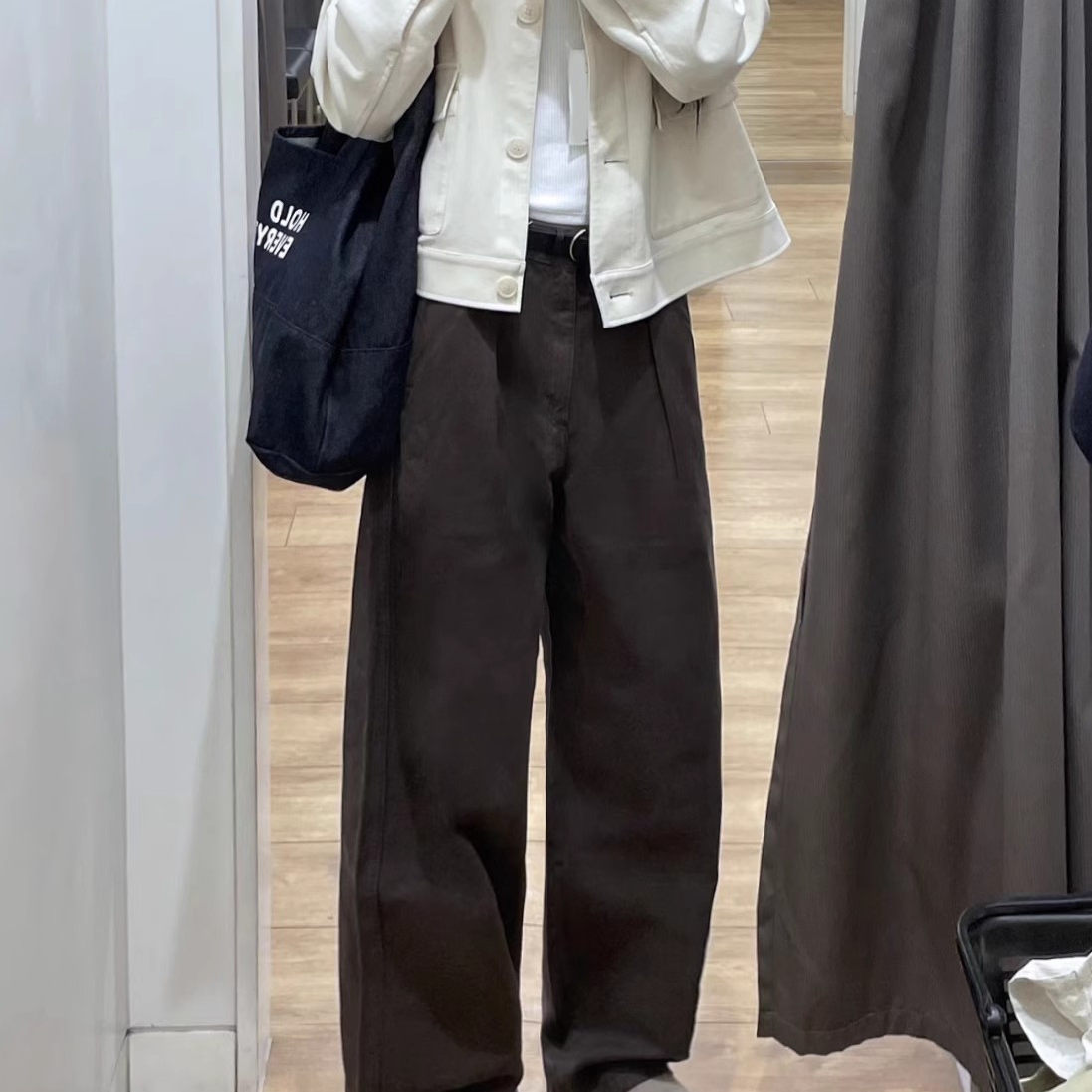 阔腿版型，垂顺有型！遮胯藏肉！