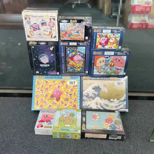 星之卡比正版现货益智拼图ensky