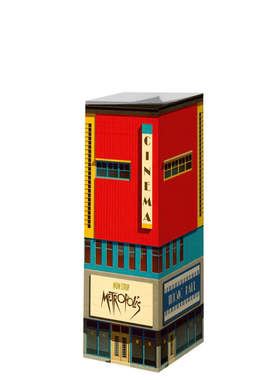 现货德国进口Paperscraper 70-80年代经典建筑风格超量便签本