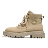 马丁靴男复古厚底机车靴情侣踢不烂大黄靴B253-9070-P120，男鞋马丁靴，星座814A（原电商B253）