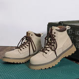 英伦风复古大头马丁靴男美式沙漠工装靴B253-9236-P115，男鞋马丁靴，星座814A（原电商B253）