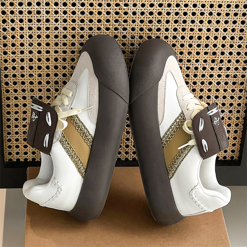 24春夏小众蓬蓬鞋厚底复古德训鞋男女大头丑萌运动鞋YD6035-P130，男鞋休闲鞋，星座814A（原电商B253）
