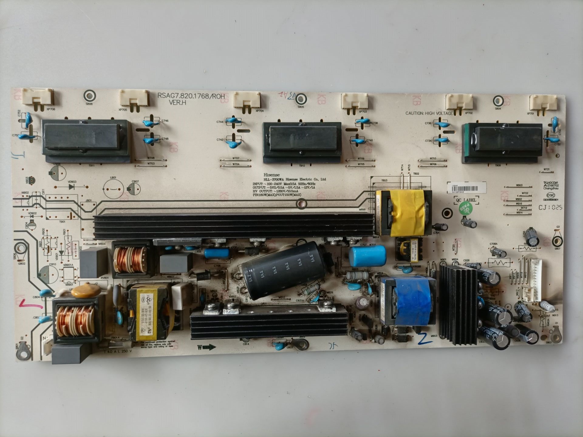 原装海信TLM37V86K TLM37V68 TLM37V78K电源板RSAG7.820.1768/ROH 电子元器件市场 显示屏/LCD液晶屏/LED屏/TFT屏 原图主图