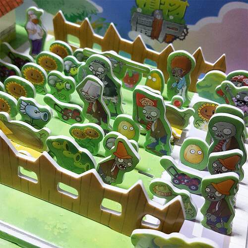 植物大战3D立体拼图小朋友都喜欢