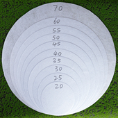 无纺布垫片花盆底孔网垫花箱防漏土垫子多肉隔土隔沙大号可裁剪