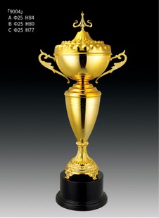 足球奖杯定制篮球奖牌制作运动会金属高档高尔夫比赛定做团队定做