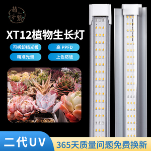 植小筑XT12全光谱绿植生长上色灯防徒鹿角蕨食虫多肉龙舌兰块根