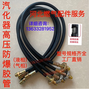液化气气化器专用导气管 管道 气化炉高压防爆燃气连接管充装软管