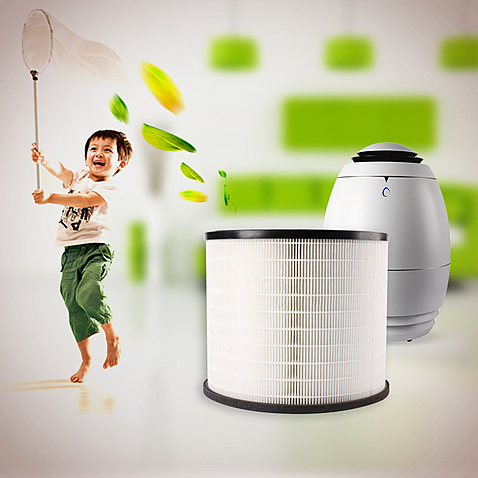 空气净化器小蛋通用滤网适合各种小蛋机型