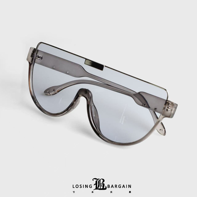 【Losing Bargain】飞行员墨镜小众设计感显脸小太阳镜遮阳镜男女