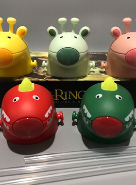 小比咔保温杯3613杯盖4441萌楚楚83612防漏吸管盖子84440原厂配件