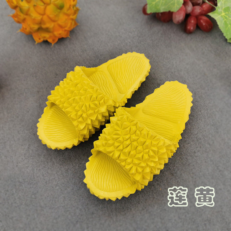 越南温突拖鞋新款潮搭女沙滩鞋亲子百搭外穿拖鞋夏榴莲拖