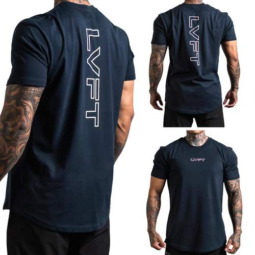 短袖男美式潮牌T恤运动健身肌肉