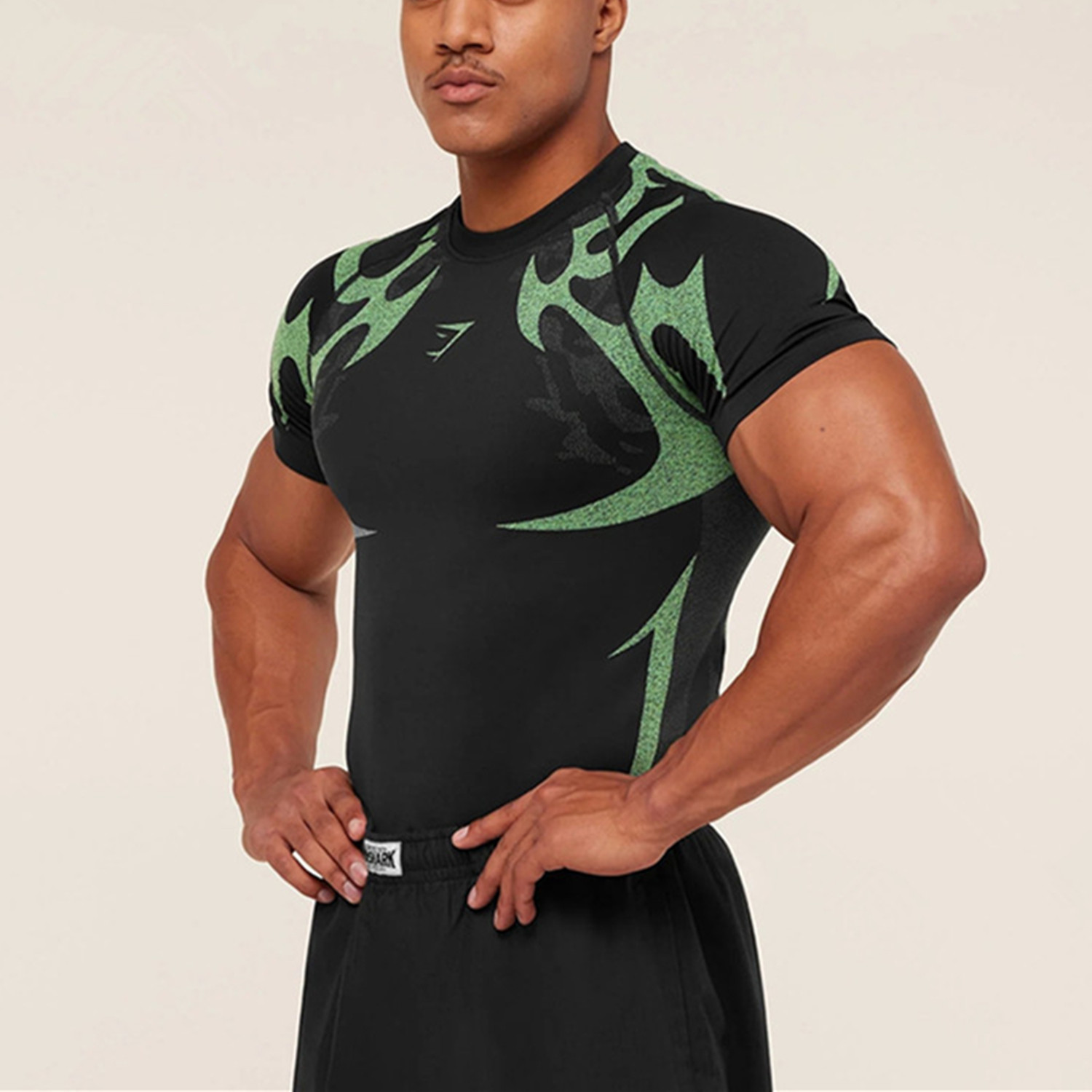 运动短袖男T恤美式潮牌健身肌肉撸铁狗兄弟速干透气弹力收袖口紧,运动服/休闲服装,运动T恤,淘宝优惠券,粉丝福利购,淘宝优惠卷