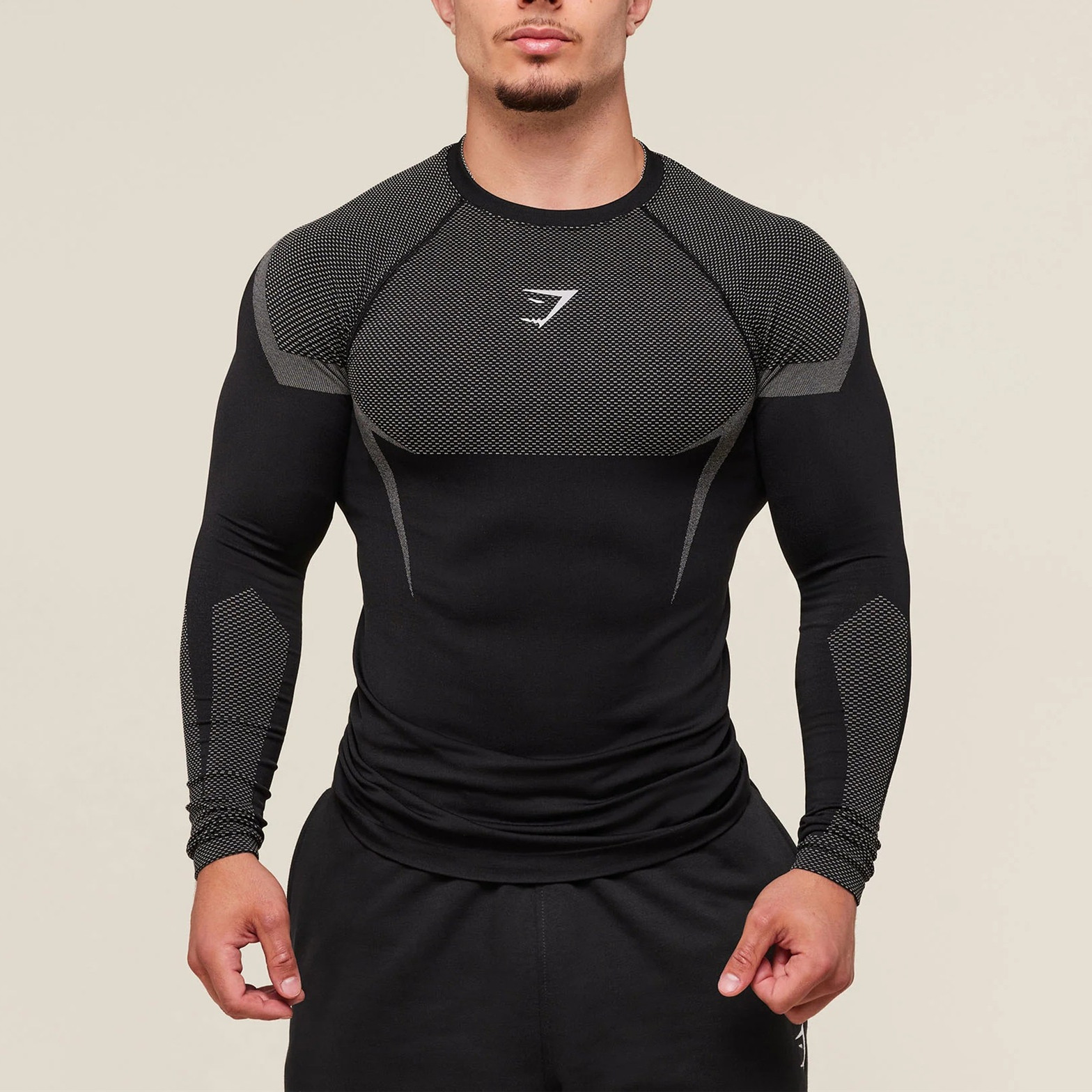 运动长袖男T恤健身肌肉锻炼撸铁狗美式潮牌速干透气弹力紧身修身,运动服/休闲服装,运动T恤,淘宝优惠券,粉丝福利购,淘宝优惠卷