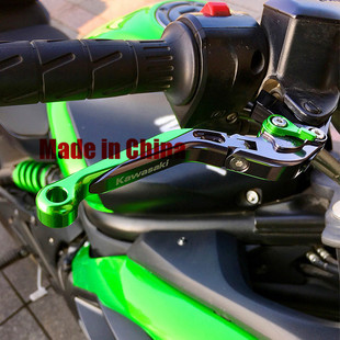 件Z650刹车拉杆Z800牛角Z900把手柄Z1000SX 川崎Z125配件z250改装