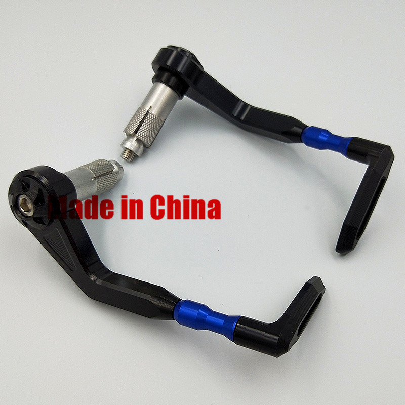 雅马哈改装牛角护手刹车离合防摔