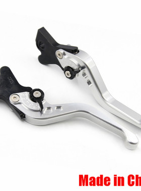 适用于升仕310M摩托车踏板车前后碟刹车拉杆牛角改装件配件把手柄