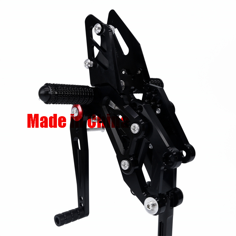 适用赛道雅马哈R3升高脚踏R25后移增高踏板MT03竞技改装总成支架