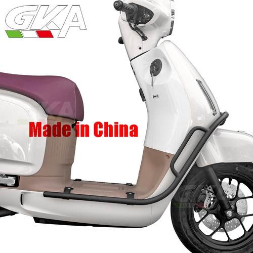 适用于五羊本田NWF125保险杠前护杠防摔保护改装配件碳钢防撞特厚