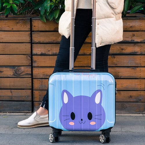 春秋航空迷你12万定制logo登机箱