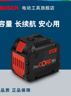 博世锂电电池充电器PROCORE18V两电一充套装安核高能电池电动工具