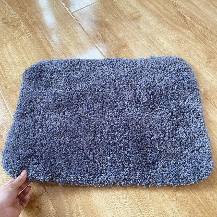 浴室卫生间纯色吸水防滑柔软