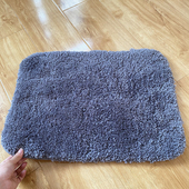 纯色浴室吸水地毯防滑地垫TPR无异味加厚床边毯冬季 隔凉垫卧室垫