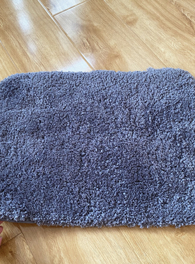 纯色浴室吸水地毯防滑地垫TPR无异味加厚床边毯冬季隔凉垫卧室垫