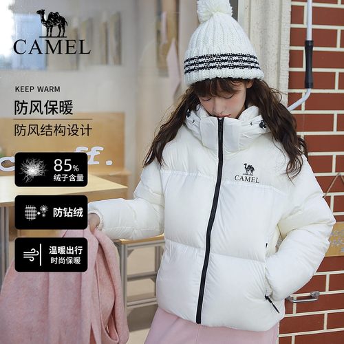 防风加厚保暖鸭绒面包服外套