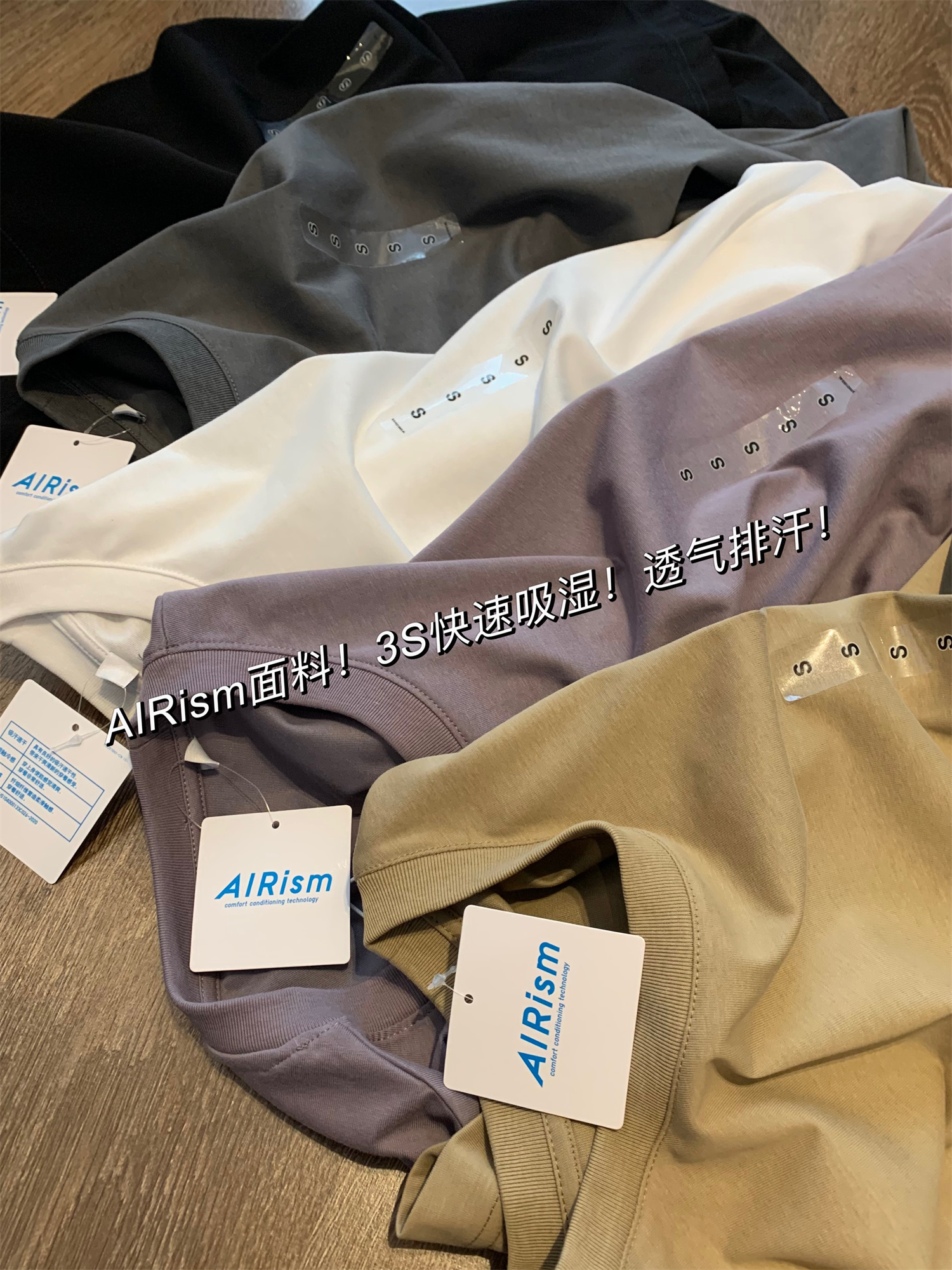 短袖情侣款宽松纯色圆领T恤男