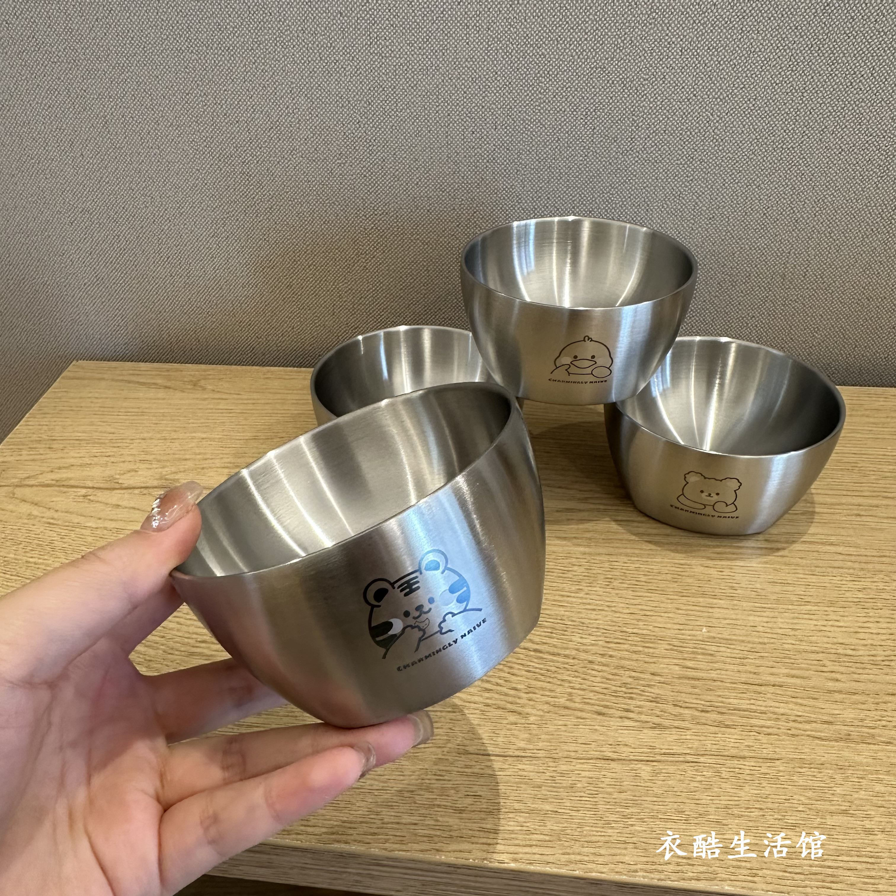 加厚卡通亲子碗防烫防摔