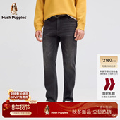 简约基础休闲直筒休闲裤 2025冬新款 三明治羽绒牛仔 暇步士男装